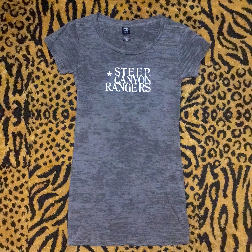 STEEP CANYON RANGERS Gray Burnout Tee🐴 Size Small